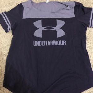 Purple Under Armour Shirt